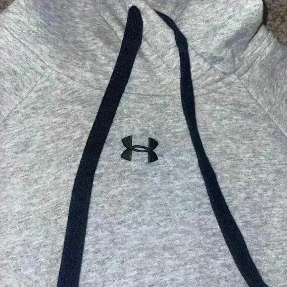 Light Grey Under Armour Hoodie - Picture 2 of 5